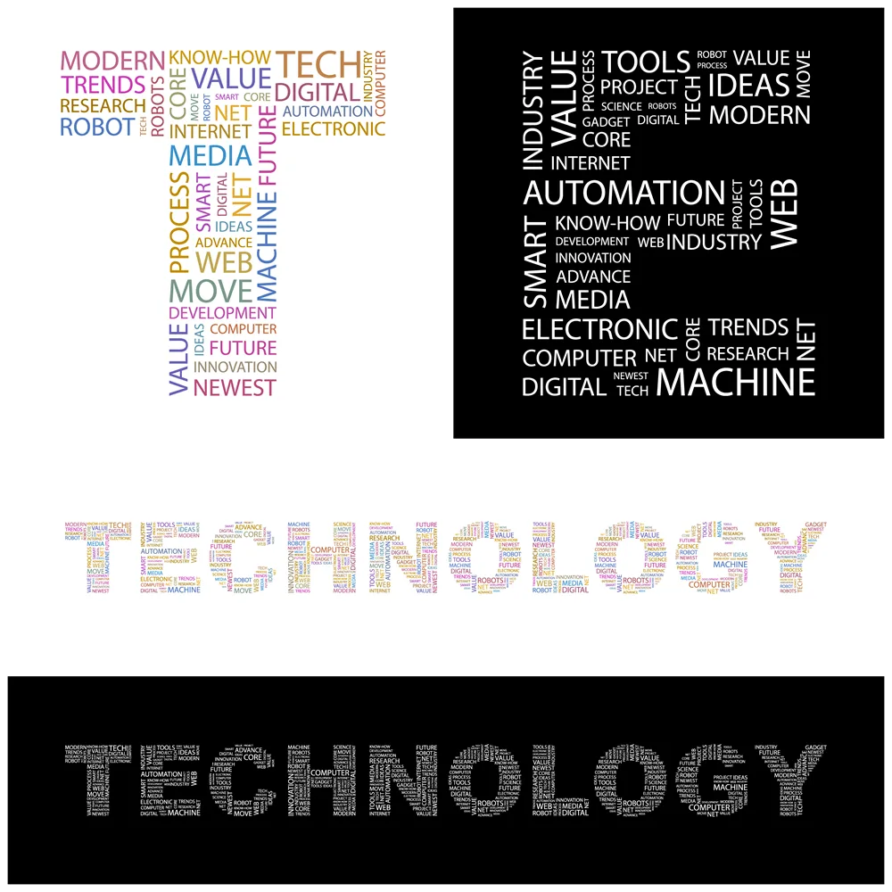 associations in technology and related words