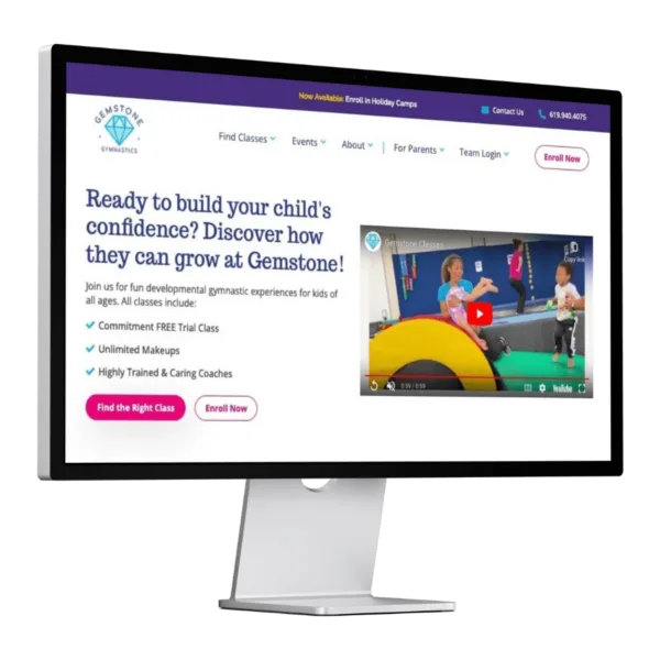 Gemstone Gymnastics Ready to build your child's confidence? Discover how they can grow at Gemstone!