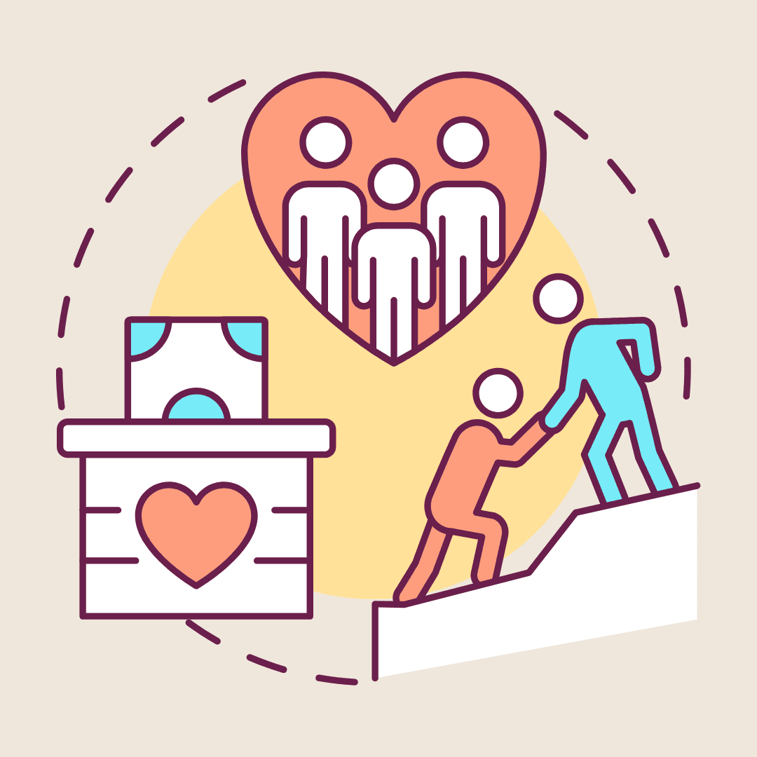 nonprofit donations, support and community engagement