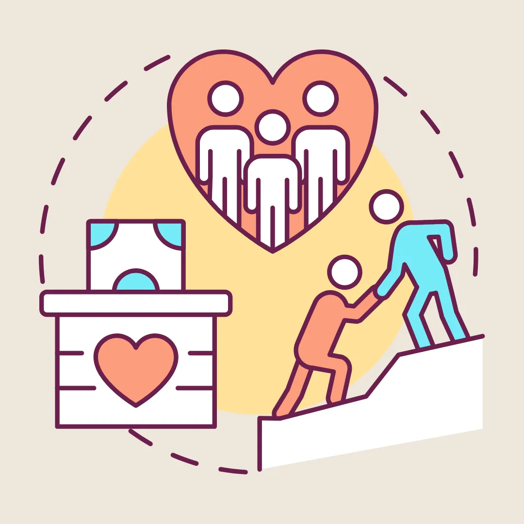 nonprofit donations, support and community engagement