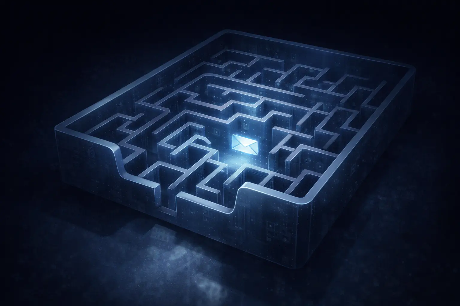 Lost Email In a Maze