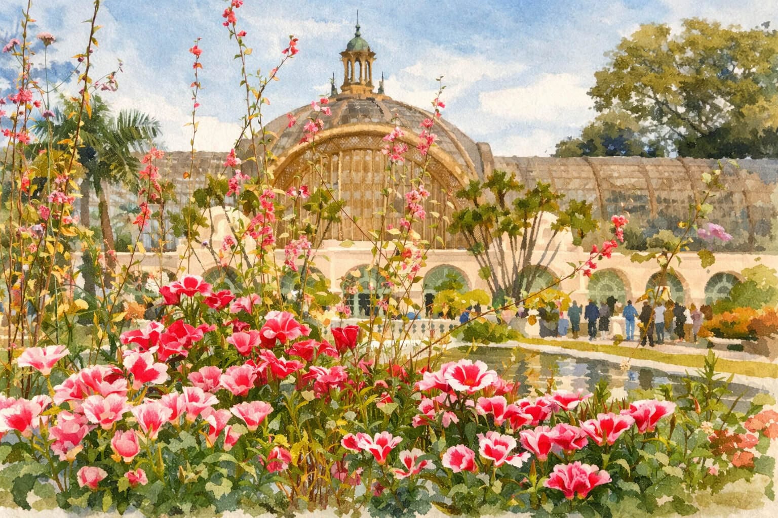 Balboa Park Watercolors