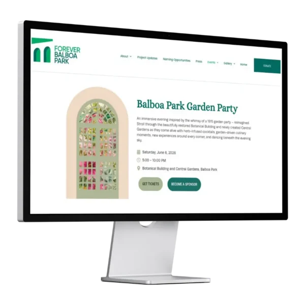 Balboa Park Garden Party
