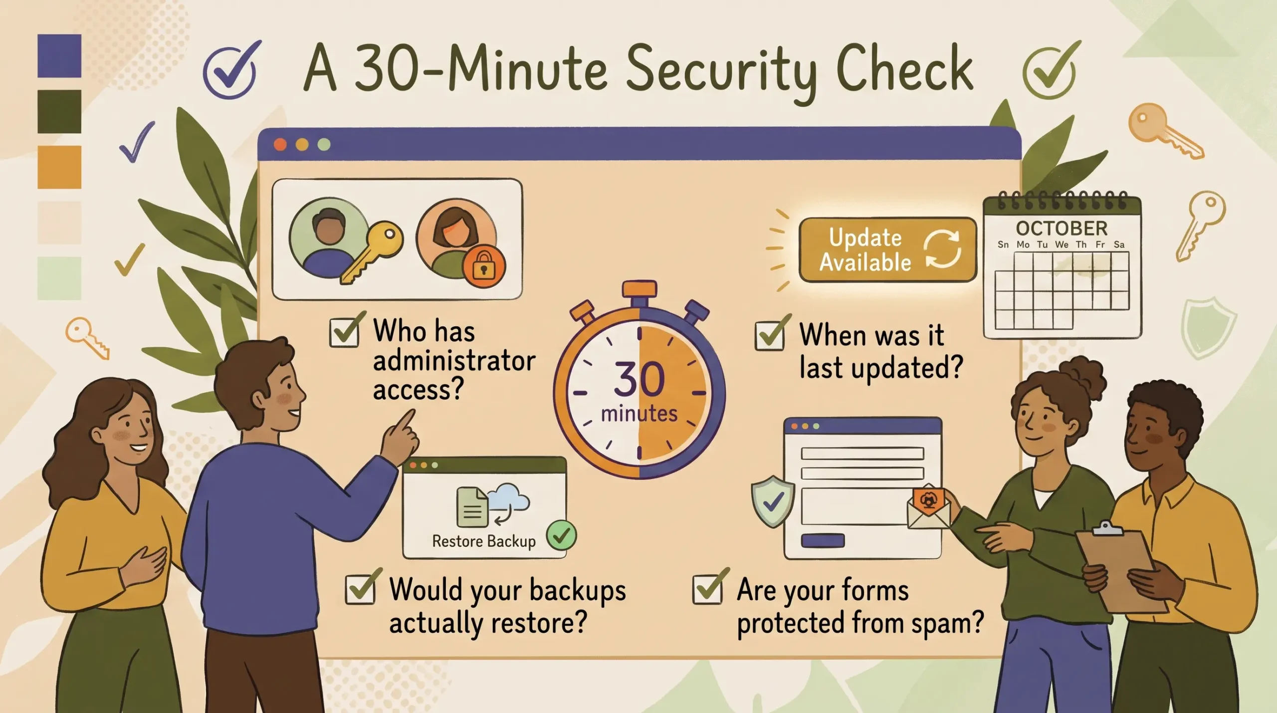 A Website Security Check for Small Museum and Nonprofit Teams